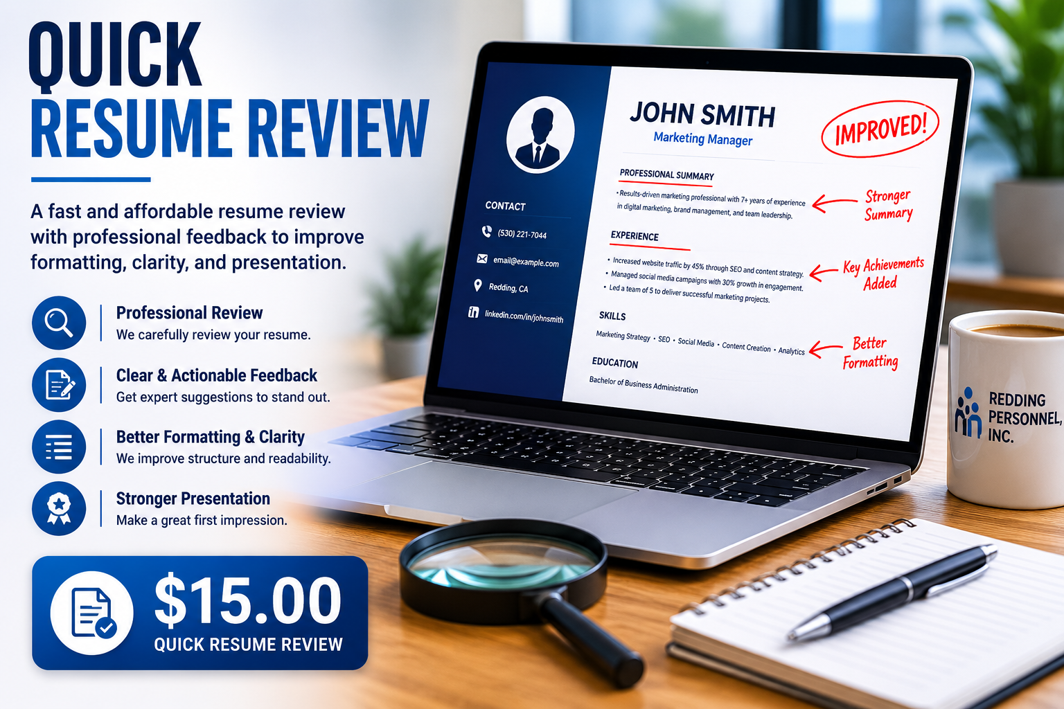 Quick Resume Review