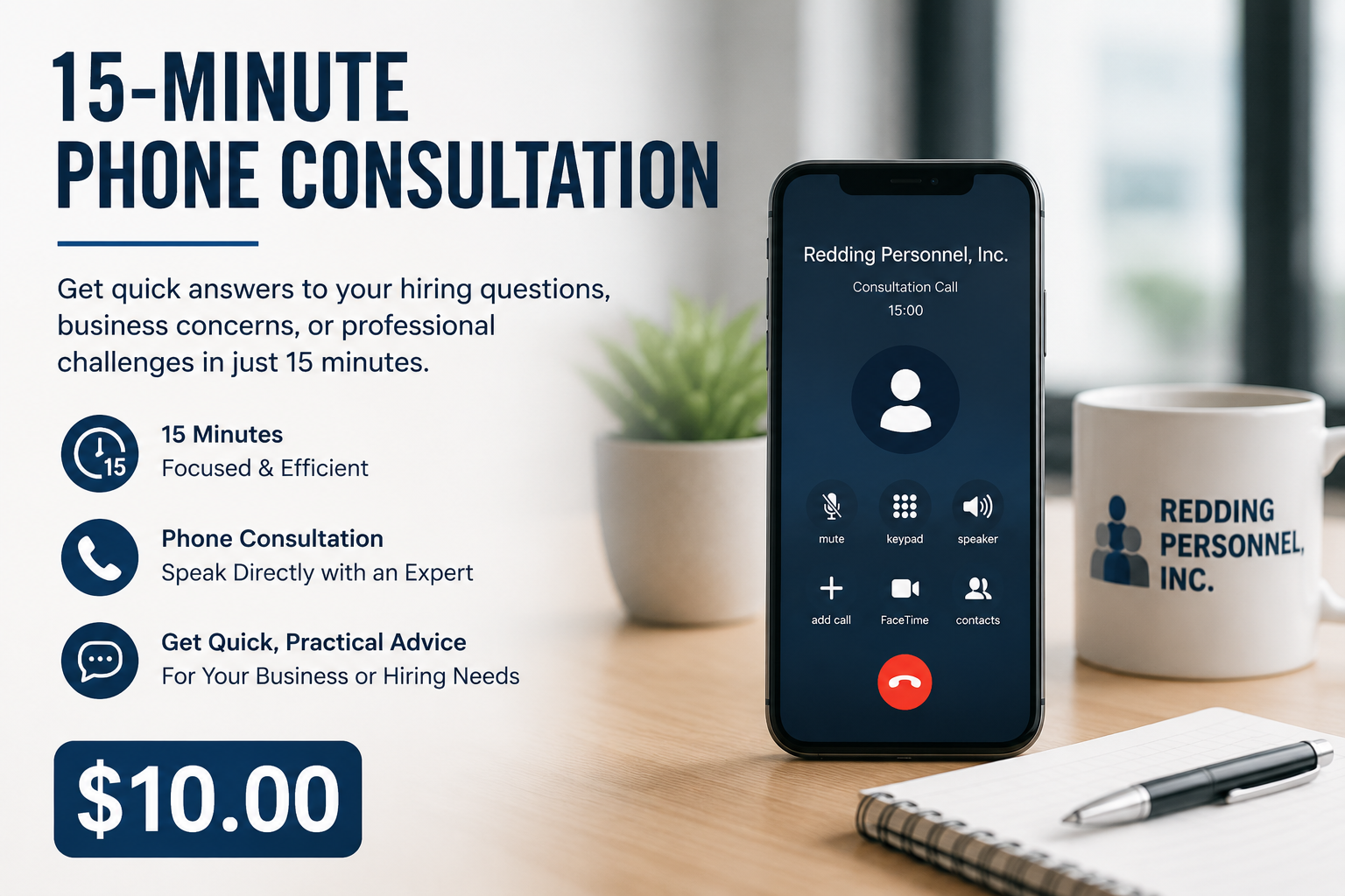 15-Minute Phone Consultation